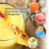image:imageNostalgia KoolAid Slush N Go Personal Blender for Smoothies Slushies Shakes and Fruit Blends Includes Two 15 Oz Travel Bottles Cup Lid and Reusable Straw BlueTaco Tuesday Margarita Machine Green