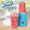 image:imageNostalgia KoolAid Slush N Go Personal Blender for Smoothies Slushies Shakes and Fruit Blends Includes Two 15 Oz Travel Bottles Cup Lid and Reusable Straw BlueKoolAid Blender