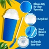 image:imageNostalgia KoolAid Squeezy Slush 10 Oz Cup for Instant Slushes from any Drink Soda or Juice with Dome and Reusable Spoon Straw Blue