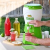 image:imageNostalgia Margarita Machine  Blender for Smoothies Margaritas Daiquiris and Slushies  Red  64Ounce128 Ounce