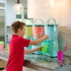 image:imageNostalgia Margarita Machine  Blender for Smoothies Margaritas Daiquiris and Slushies  Red  64Ounce128 Ounce