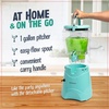 image:imageNostalgia Margarita Machine  Blender for Smoothies Margaritas Daiquiris and Slushies  Red  64Ounce128 Ounce