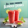 image:imageNostalgia Margarita Machine  Blender for Smoothies Margaritas Daiquiris and Slushies  Red  64Ounce32 Ounce