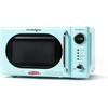 image:imageNostalgia Modern Retro Compact Countertop Microwave Oven  07 Cu Ft  700Watts with LED Digital Display  Child Lock  Easy Clean Interior  LavenderAqua