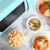 image:imageNostalgia Modern Retro Compact Countertop Microwave Oven  07 Cu Ft  700Watts with LED Digital Display  Child Lock  Easy Clean Interior  LavenderAqua