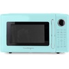 image:imageNostalgia Modern Retro Compact Countertop Microwave Oven  07 Cu Ft  700Watts with LED Digital Display  Child Lock  Easy Clean Interior  LavenderAqua