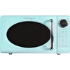 image:imageNostalgia Modern Retro Compact Countertop Microwave Oven  07 Cu Ft  700Watts with LED Digital Display  Child Lock  Easy Clean Interior  LavenderAqua