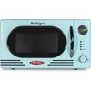 image:imageNostalgia Modern Retro Compact Countertop Microwave Oven  07 Cu Ft  700Watts with LED Digital Display  Child Lock  Easy Clean Interior  LavenderAqua