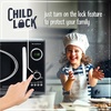image:imageNostalgia Modern Retro Compact Countertop Microwave Oven  07 Cu Ft  700Watts with LED Digital Display  Child Lock  Easy Clean Interior  LavenderBlack