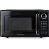 image:imageNostalgia Modern Retro Compact Countertop Microwave Oven  07 Cu Ft  700Watts with LED Digital Display  Child Lock  Easy Clean Interior  LavenderBlack