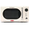 image:imageNostalgia Modern Retro Compact Countertop Microwave Oven  07 Cu Ft  700Watts with LED Digital Display  Child Lock  Easy Clean Interior  LavenderIvory