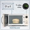 image:imageNostalgia Modern Retro Compact Countertop Microwave Oven  07 Cu Ft  700Watts with LED Digital Display  Child Lock  Easy Clean Interior  LavenderIvory