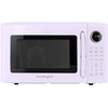 image:imageNostalgia Modern Retro Compact Countertop Microwave Oven  07 Cu Ft  700Watts with LED Digital Display  Child Lock  Easy Clean Interior  LavenderLavender