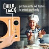 image:imageNostalgia Modern Retro Compact Countertop Microwave Oven  07 Cu Ft  700Watts with LED Digital Display  Child Lock  Easy Clean Interior  LavenderOrange