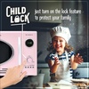 image:imageNostalgia Modern Retro Compact Countertop Microwave Oven  07 Cu Ft  700Watts with LED Digital Display  Child Lock  Easy Clean Interior  LavenderPink