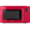 image:imageNostalgia Modern Retro Compact Countertop Microwave Oven  07 Cu Ft  700Watts with LED Digital Display  Child Lock  Easy Clean Interior  LavenderRed