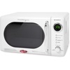 image:imageNostalgia Modern Retro Compact Countertop Microwave Oven  07 Cu Ft  700Watts with LED Digital Display  Child Lock  Easy Clean Interior  LavenderWhite