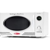 image:imageNostalgia Modern Retro Compact Countertop Microwave Oven  07 Cu Ft  700Watts with LED Digital Display  Child Lock  Easy Clean Interior  LavenderWhite