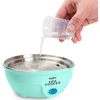 image:imageNostalgia MyMini 7 Egg Cooker makes 7 soft medium or hard boiled eggs egg bowls includes egg white separator Teal