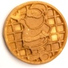 image:imageNostalgia MyMini Personal Electric Santa Waffle Maker Holiday Themed 5Inch Cooking Surface Hash browns French Toast Grilled Cheese Quesadilla Brownies Cookies Red