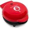 image:imageNostalgia MyMini Personal Electric Santa Waffle Maker Holiday Themed 5Inch Cooking Surface Hash browns French Toast Grilled Cheese Quesadilla Brownies Cookies Red