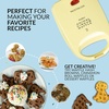 image:imageNostalgia MyMini Personal Electric Waffle Maker 5Inch Cooking Surface Hash browns French Toast Grilled Cheese Quesadilla Brownies Cookies AquaAnimal