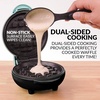 image:imageNostalgia MyMini Personal Electric Waffle Maker 5Inch Cooking Surface Hash browns French Toast Grilled Cheese Quesadilla Brownies Cookies AquaAqua