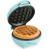 image:imageNostalgia MyMini Personal Electric Waffle Maker 5Inch Cooking Surface Hash browns French Toast Grilled Cheese Quesadilla Brownies Cookies AquaAqua Original