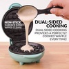image:imageNostalgia MyMini Personal Electric Waffle Maker 5Inch Cooking Surface Hash browns French Toast Grilled Cheese Quesadilla Brownies Cookies AquaAqua Original