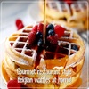image:imageNostalgia MyMini Personal Electric Waffle Maker 5Inch Cooking Surface Hash browns French Toast Grilled Cheese Quesadilla Brownies Cookies AquaFlip Red