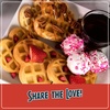 image:imageNostalgia MyMini Personal Electric Waffle Maker 5Inch Cooking Surface Hash browns French Toast Grilled Cheese Quesadilla Brownies Cookies AquaHeart
