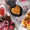 image:imageNostalgia MyMini Personal Electric Waffle Maker 5Inch Cooking Surface Hash browns French Toast Grilled Cheese Quesadilla Brownies Cookies AquaHeart
