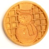 image:imageNostalgia MyMini Personal Electric Waffle Maker 5Inch Cooking Surface Hash browns French Toast Grilled Cheese Quesadilla Brownies Cookies AquaSnowman