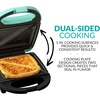 image:imageNostalgia MyMini Personal Sandwich Maker Nonstick Panini Press Pizza Pockets Quesadillas Mint GreenMini
