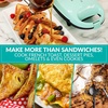 image:imageNostalgia MyMini Personal Sandwich Maker Nonstick Panini Press Pizza Pockets Quesadillas Mint GreenMini