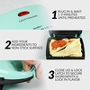 image:imageNostalgia MyMini Personal Sandwich Maker Nonstick Panini Press Pizza Pockets Quesadillas Mint GreenMini