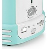 image:imageNostalgia New and Improved Wide 2Slice Toaster Perfect For Bread English Muffins Bagels 5 Browning Levels With Crumb Tray amp Cord Storage AquaTurqoise