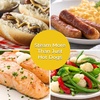 image:imageNostalgia Oscar Mayer DinerStyle Hot Dog Steamer and Bun Warmer 8 Hot Dog and 4 Bun Capacity Steam Bratwursts Sausages Vegetables Fish Dumplings YellowOscar Mayer Steamer