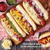 image:imageNostalgia Oscar Mayer DinerStyle Hot Dog Steamer and Bun Warmer 8 Hot Dog and 4 Bun Capacity Steam Bratwursts Sausages Vegetables Fish Dumplings YellowGameday Steamer