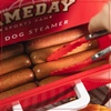 image:imageNostalgia Oscar Mayer DinerStyle Hot Dog Steamer and Bun Warmer 8 Hot Dog and 4 Bun Capacity Steam Bratwursts Sausages Vegetables Fish Dumplings YellowGameday Steamer
