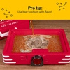 image:imageNostalgia Oscar Mayer DinerStyle Hot Dog Steamer and Bun Warmer 8 Hot Dog and 4 Bun Capacity Steam Bratwursts Sausages Vegetables Fish Dumplings YellowGameday Steamer