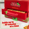 image:imageNostalgia Oscar Mayer DinerStyle Hot Dog Steamer and Bun Warmer 8 Hot Dog and 4 Bun Capacity Steam Bratwursts Sausages Vegetables Fish Dumplings YellowTamale Steamer