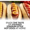 image:imageNostalgia Oscar Mayer DinerStyle Hot Dog Steamer and Bun Warmer 8 Hot Dog and 4 Bun Capacity Steam Bratwursts Sausages Vegetables Fish Dumplings YellowAqua Steamer Original