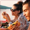 image:imageNostalgia Oscar Mayer DinerStyle Hot Dog Steamer and Bun Warmer 8 Hot Dog and 4 Bun Capacity Steam Bratwursts Sausages Vegetables Fish Dumplings YellowGameday Steamer