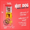 image:imageNostalgia Oscar Mayer Hot Dog Ferris Wheel  Retro Style Hot Dog Roller Cart Toaster  Classic 6Piece Grill Machine with Bun Warmer Push Handle Wheels Transparent Housing Storage CompartmentYellow