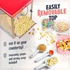 image:imageNostalgia Popcorn Maker Machine  Professional Cart With 10 Oz Kettle Makes Up to 40 Cups  Vintage Lincoln Popper Popcorn Machine Movie Theater Style  BlackRed Candy Cart