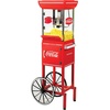 image:imageNostalgia Popcorn Maker Machine  Professional Cart With 25 Oz Kettle Makes Up to 10 Cups  Vintage Popcorn Machine Movie Theater Style  Red amp WhiteCoke Red
