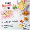 image:imageNostalgia Popcorn Maker Machine  Professional Cart With 25 Oz Kettle Makes Up to 10 Cups  Vintage Popcorn Machine Movie Theater Style  Red amp WhiteRed  White
