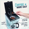 image:imageNostalgia Retro 12Cup Programmable Coffee Maker With LED Display Automatic ShutOff amp Keep Warm PauseAndServe Function AquaAqua