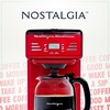 image:imageNostalgia Retro 12Cup Programmable Coffee Maker With LED Display Automatic ShutOff amp Keep Warm PauseAndServe Function AquaRed